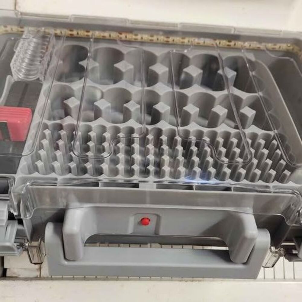 Lighted Battery Organizer Case with Tester - Holds 200+ Batteries